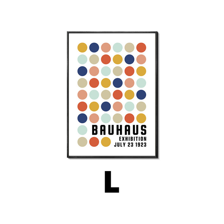 Bauhaus Geometric Wall Art Print
