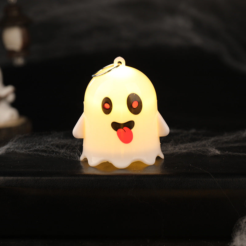 Halloween Ghost LED Keychain Night Light