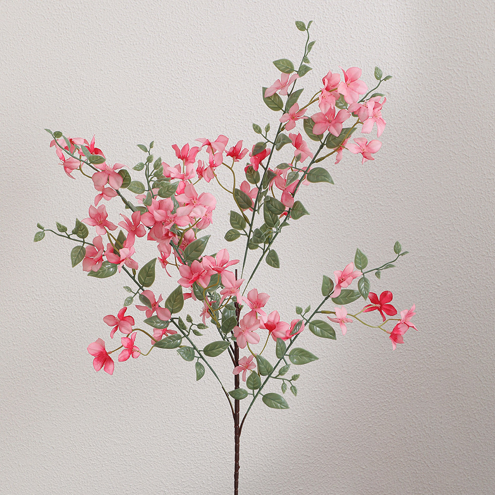 Artificial bouquet with delicate flowers