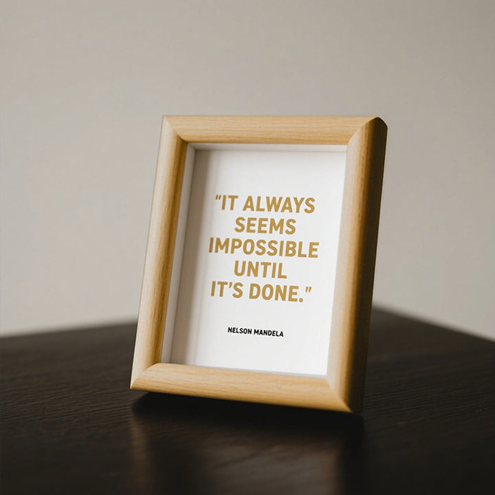 Inspirational Quote Frame