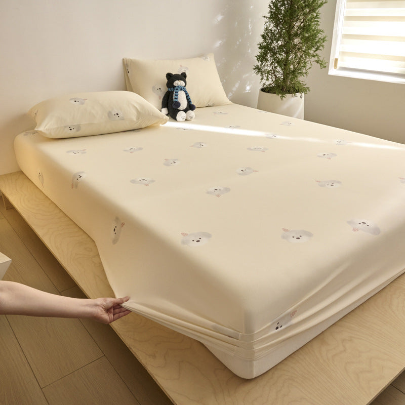 Soft Cotton Playful Patterned Mattress Protector