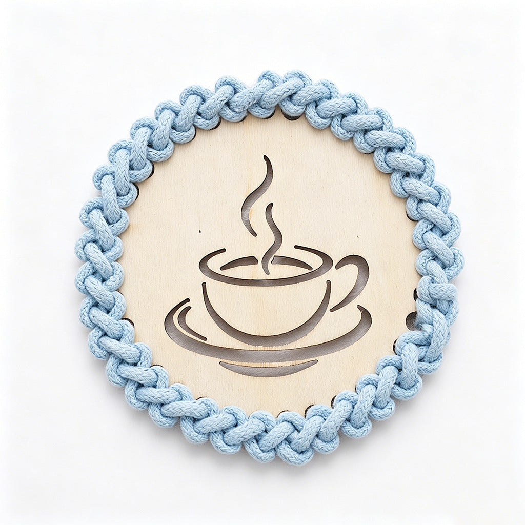 Decorative Macrame Coffee Cup Coaster