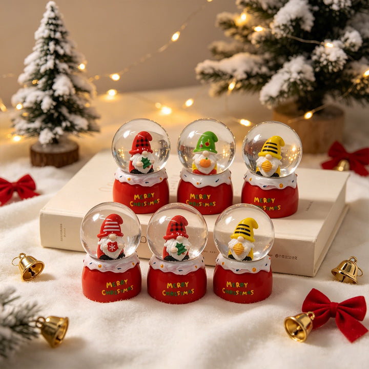 Christmas snow globe