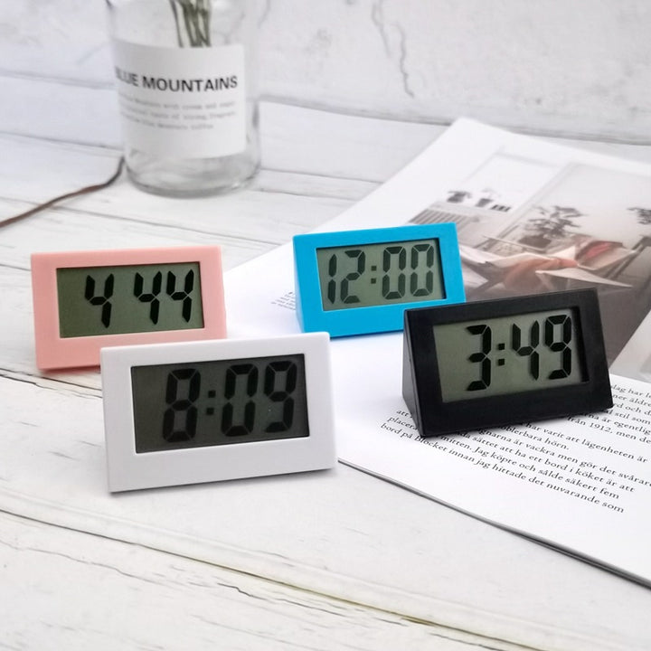 Digital desk alarm clock