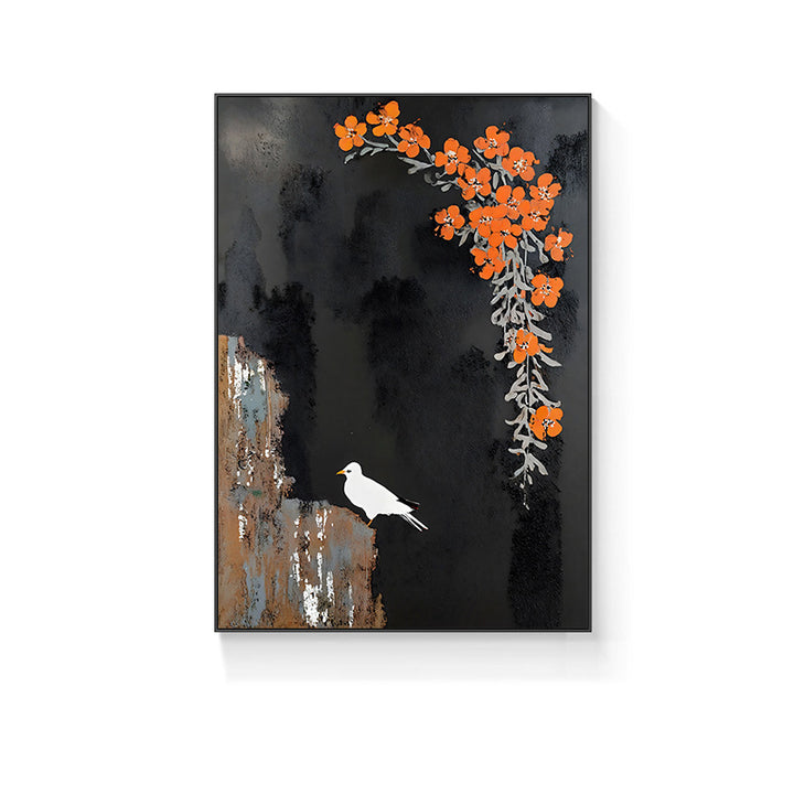 Asian-Inspired Decorative Framed Wall Art