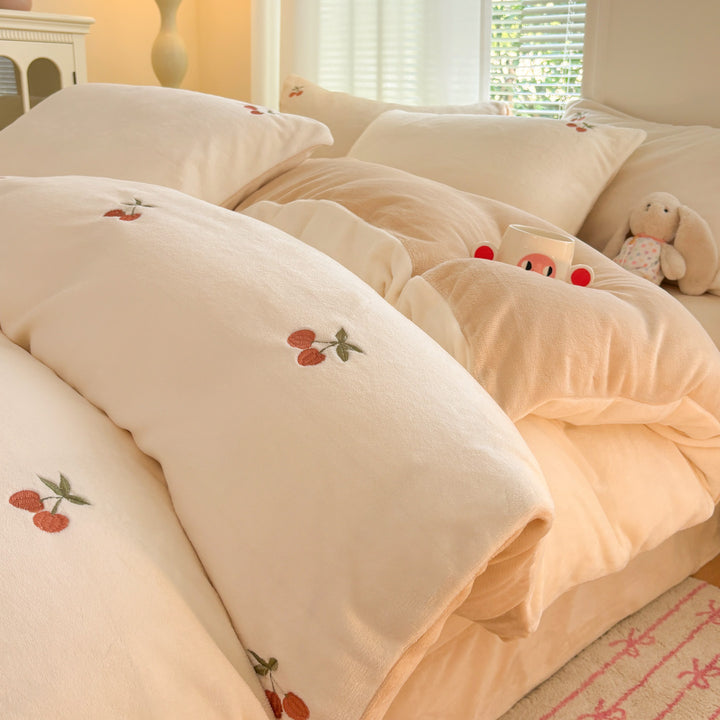 Luxurious Plush Duvet Set