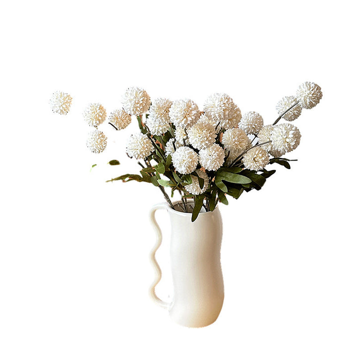 Decorative Artificial Flower Bouquet with Intricate Designs