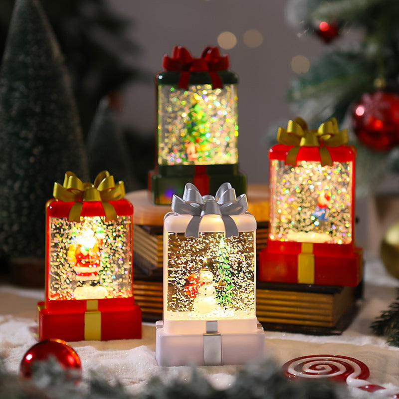 Musical snow globe Christmas decoration