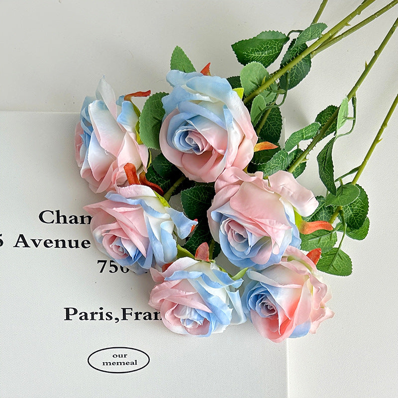 Decorative Realistic Rose Bouquet