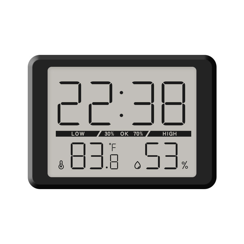 Digital Thermo-Hygrometer Clock