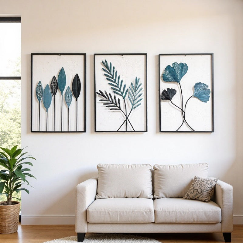 Decorative Leaf Wall Art Set