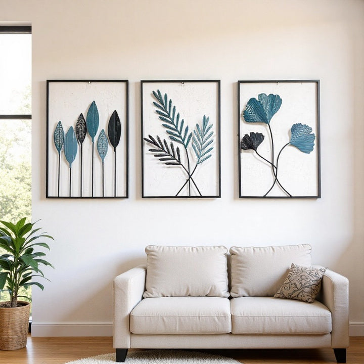 Decorative Leaf Wall Art Set