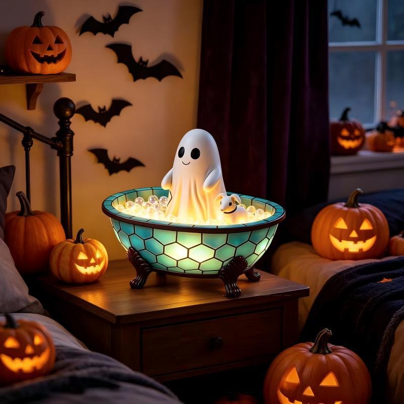 Decorative night light in ghost design