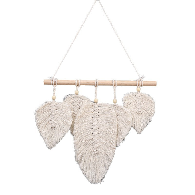 Artistic Macrame Leaf Wall Hanging