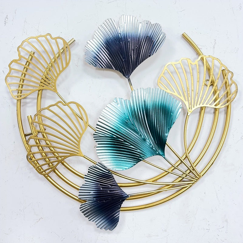 Elegant Botanical Metal Wall Art