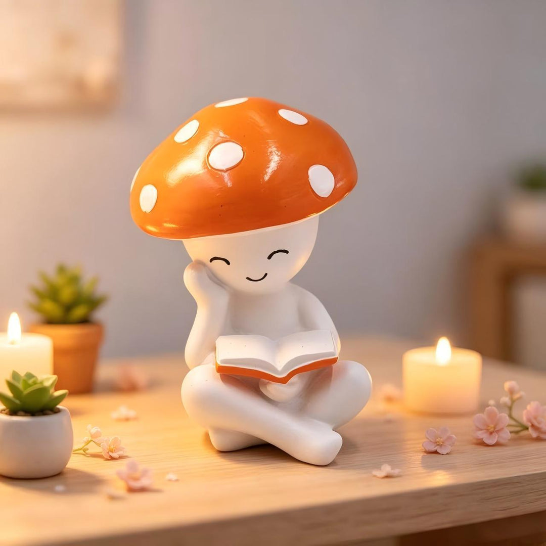 Decorative Mushroom Figure