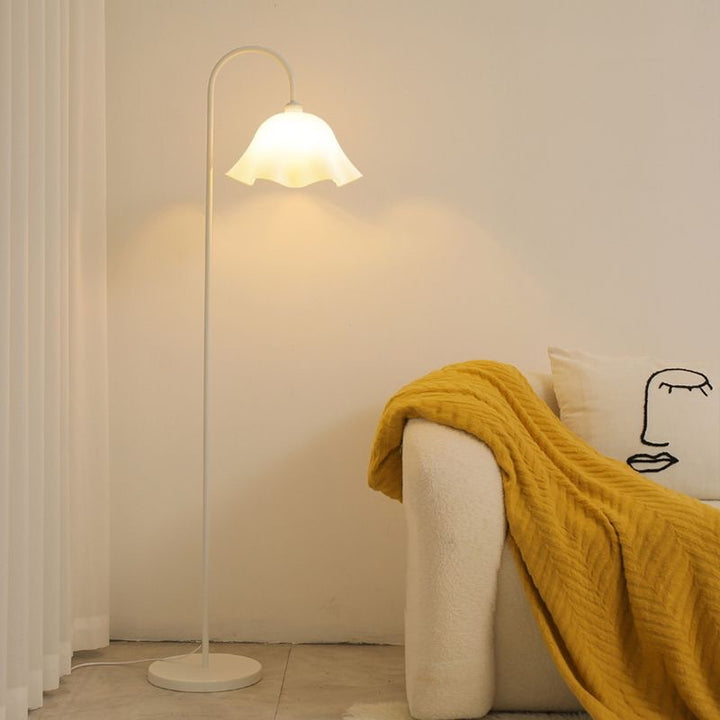 Modern stylish arc floor lamp