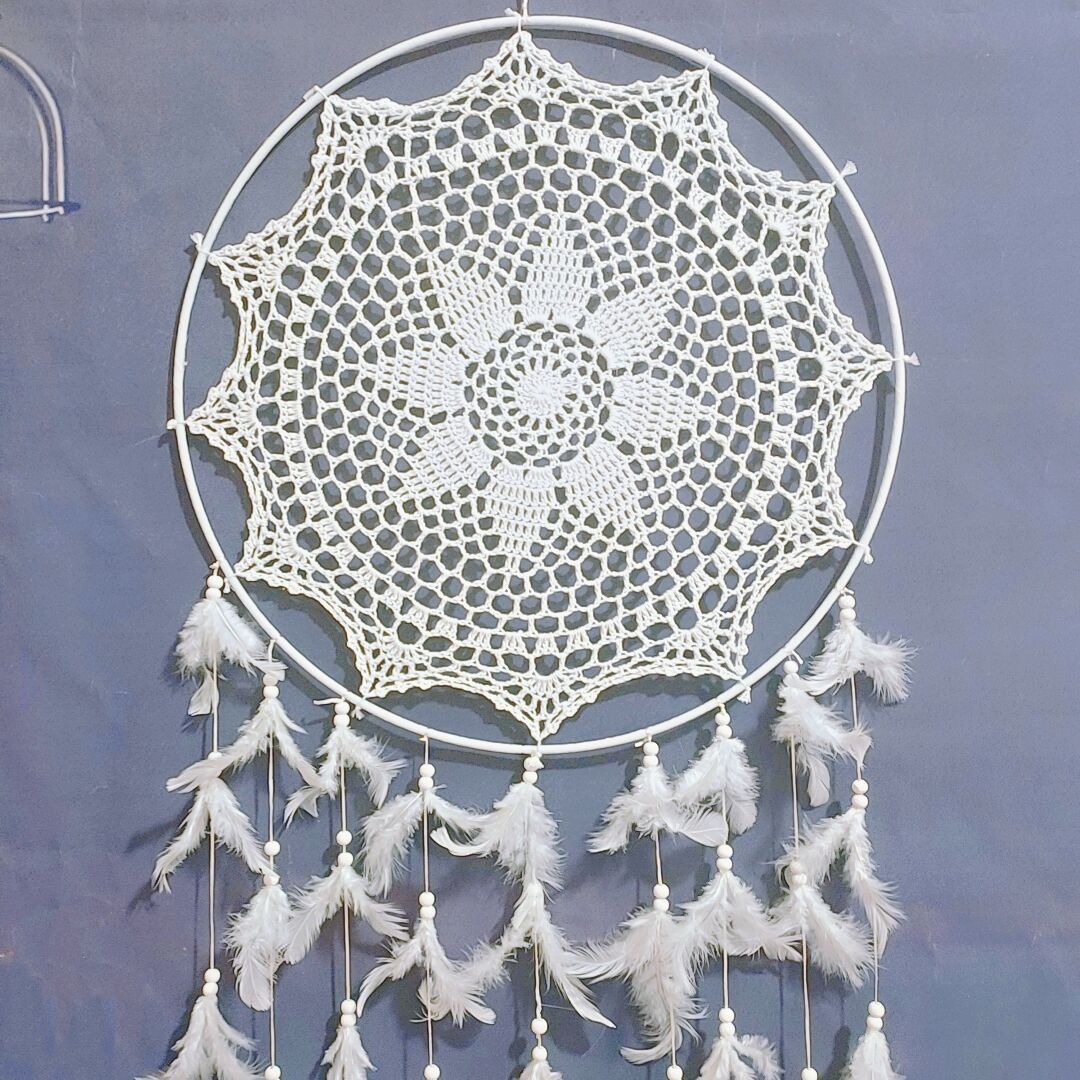 Feather Dreamcatcher Wall Hanging