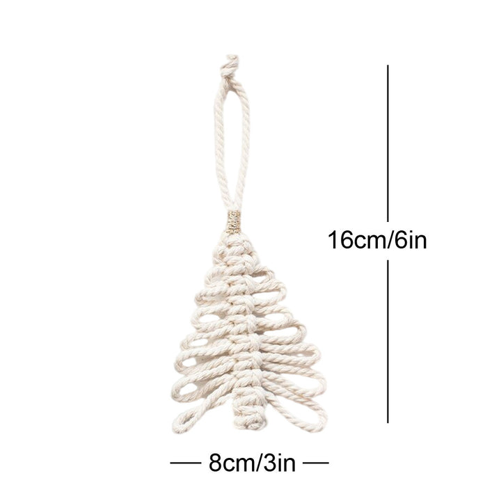 Macrame Christmas Tree Ornament