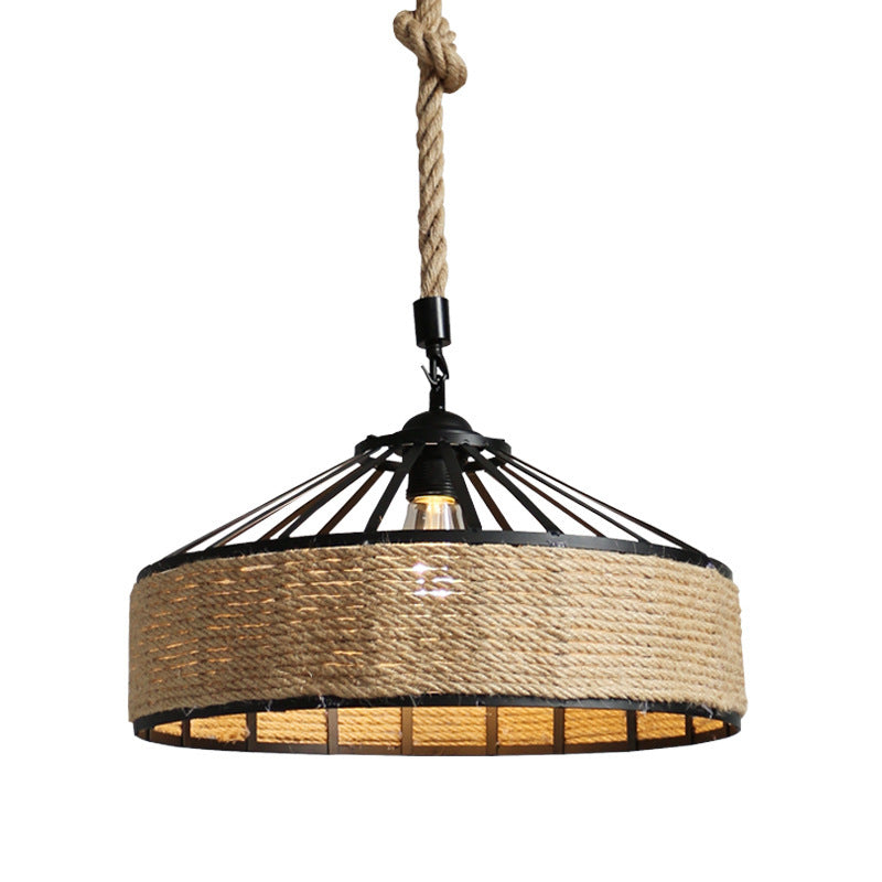 Bohemian Rope Pendant Light
