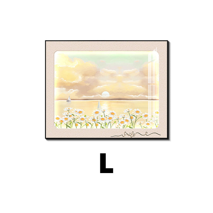 Floral Landscape Canvas Art