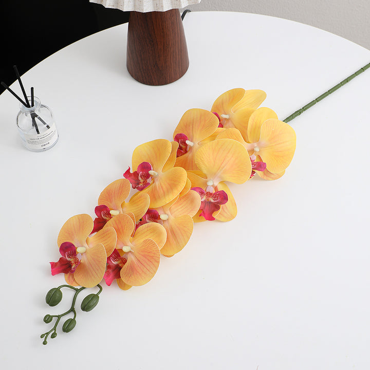 Artificial orchid bouquet with elegant blooms