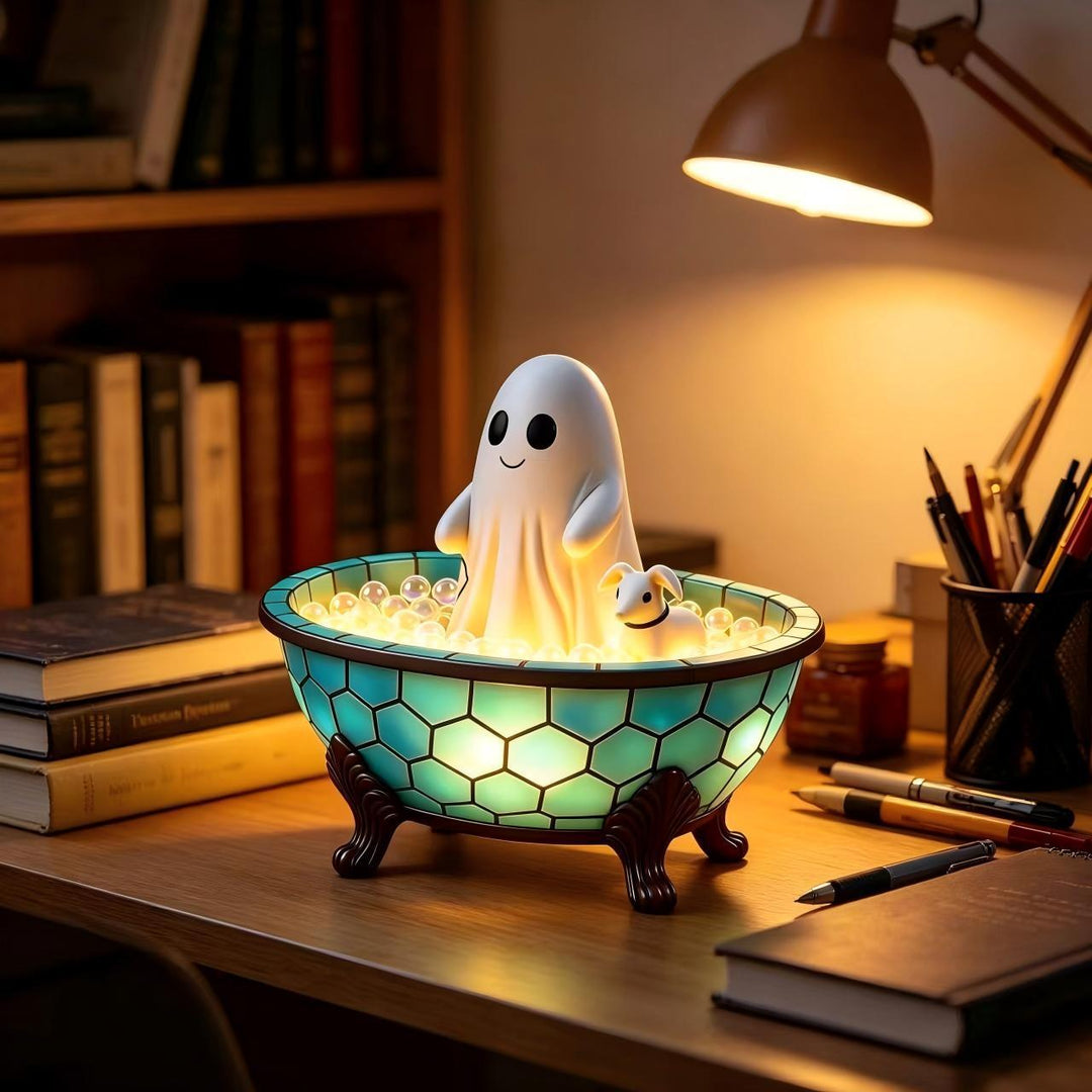 Decorative night light in ghost design