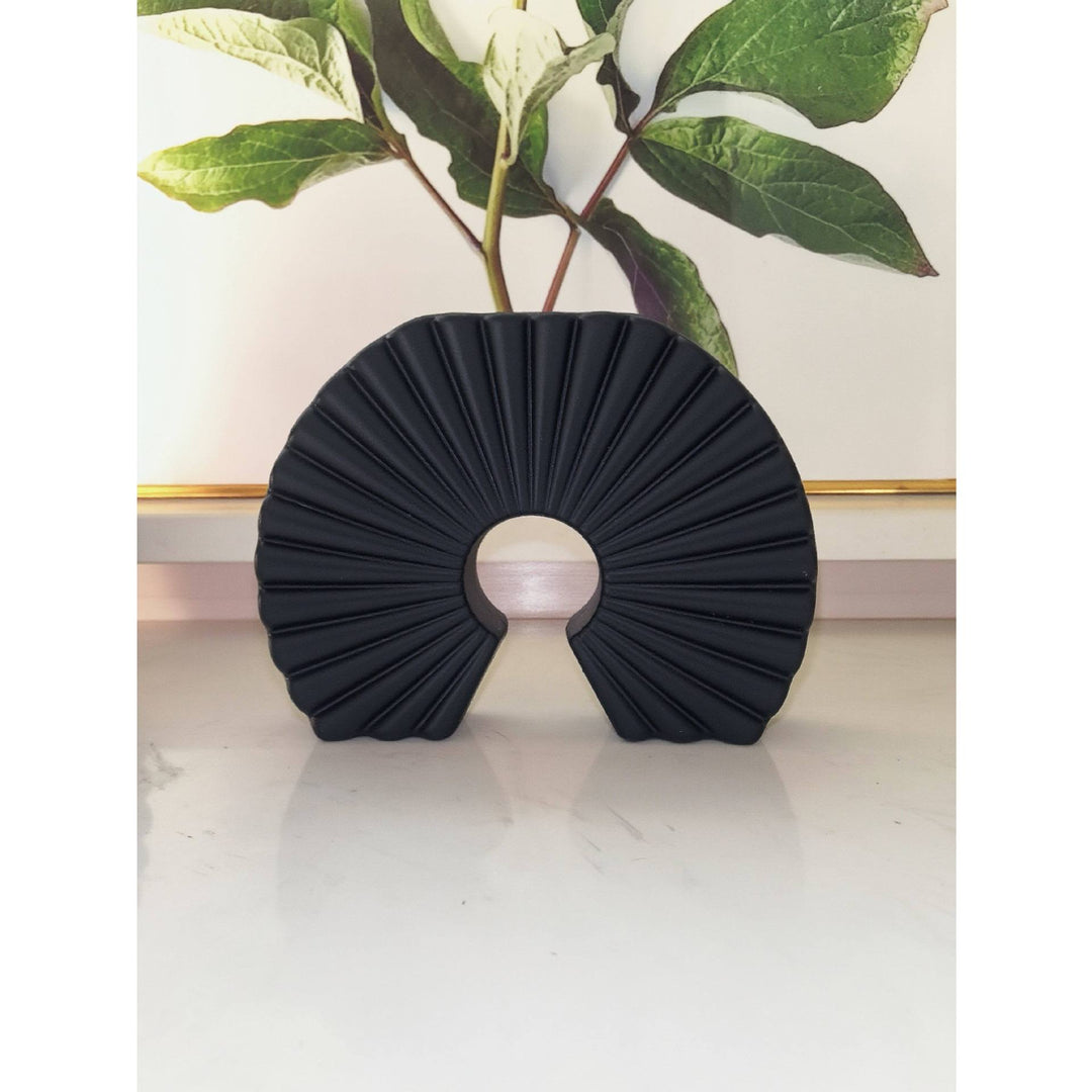 Decorative Fan-Shaped Sculpture