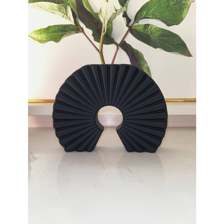 Decorative Fan-Shaped Sculpture