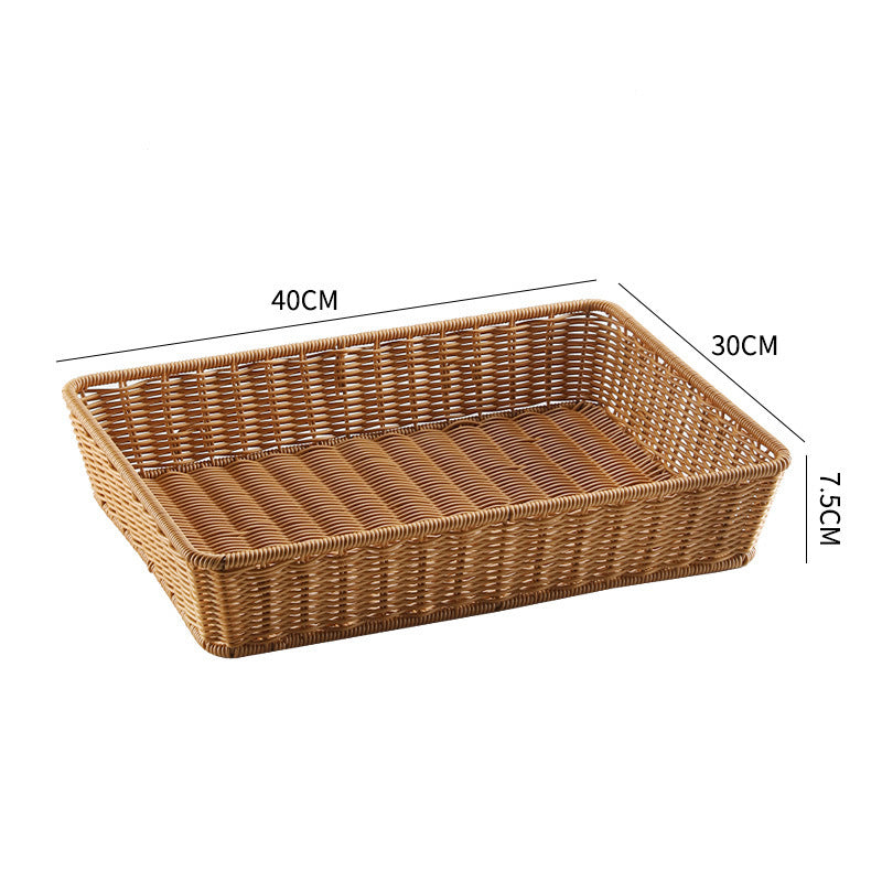 Natural Woven Storage Tray