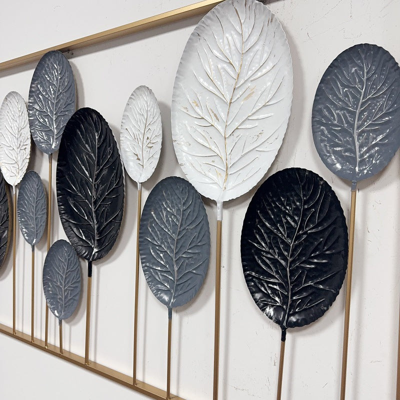 Decorative Metal Leaf Wall Art Sculpture