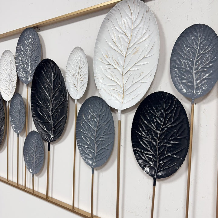 Decorative Metal Leaf Wall Art Sculpture