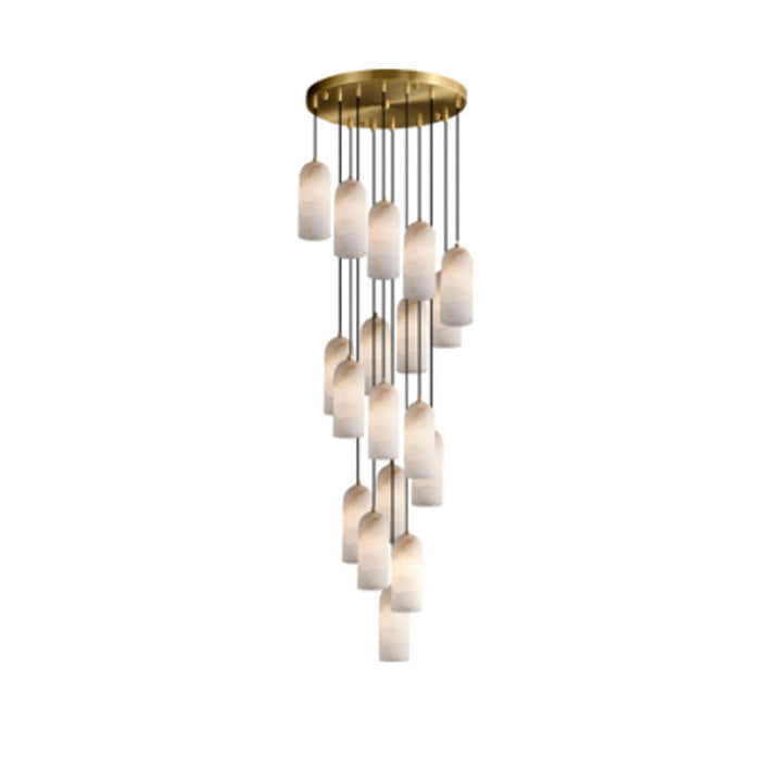 Multi-layer suspension chandelier