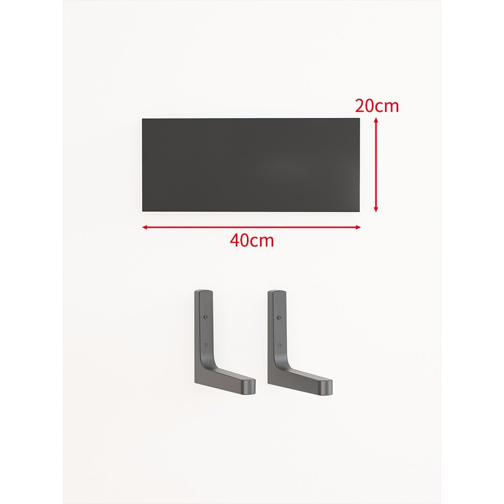 Long Narrow Floating Wall Shelf Kit with Concealed Heavy-Duty Brackets