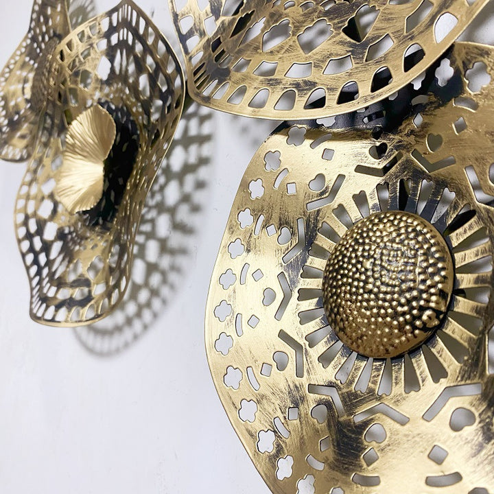 Decorative 3D Metal Wall Art Sculpture