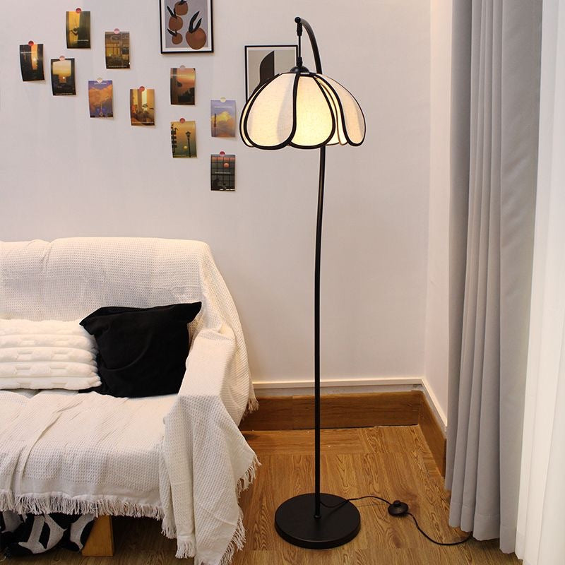 Vintage-inspired floor lamp