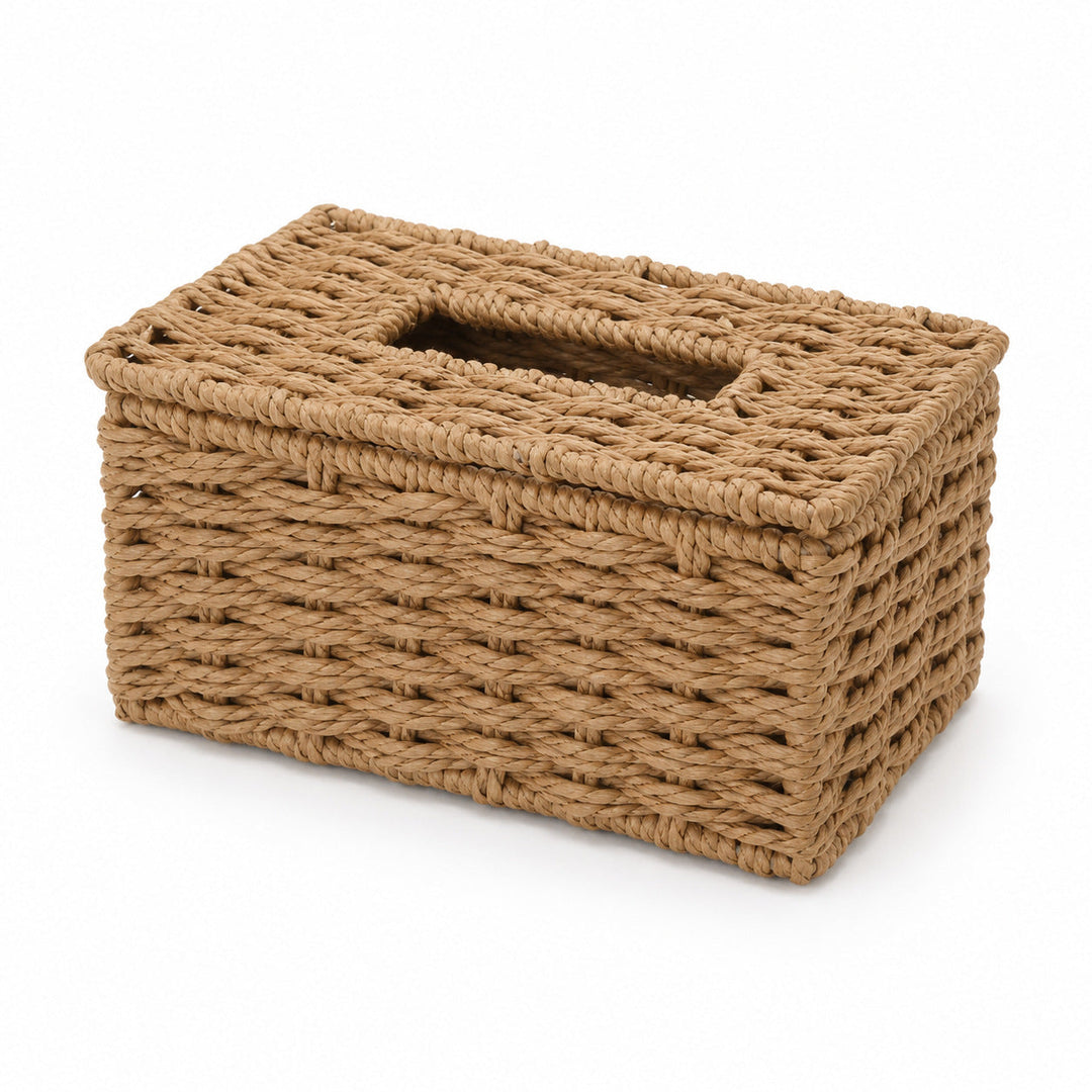Woven Tissue Box Cover