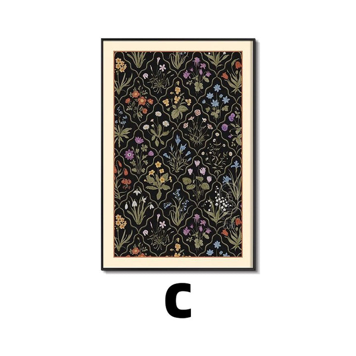 Botanical Illustration Framed Art