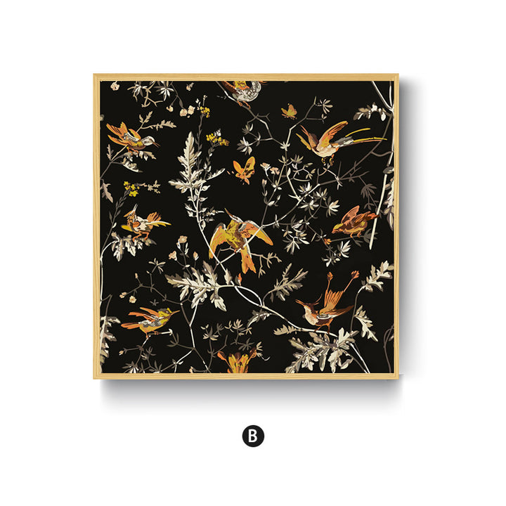 Decorative Framed Nature-Inspired Wall Art