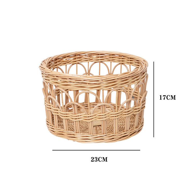High-Quality Handcrafted Rattan Basket