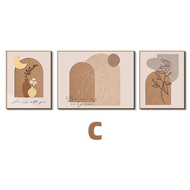 Decorative Three-Piece Art Print Set