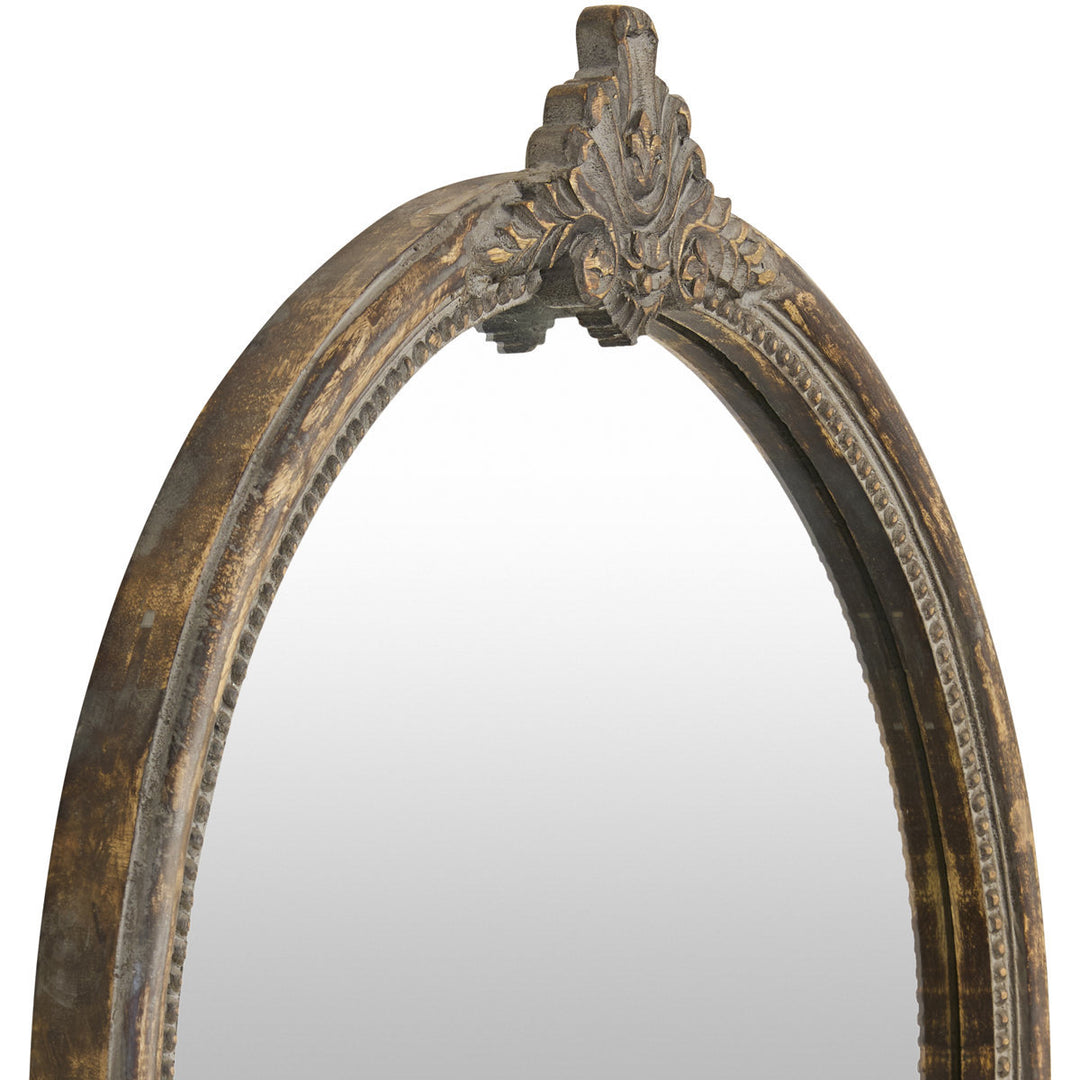 Ornate Vintage Round Wall Mirror