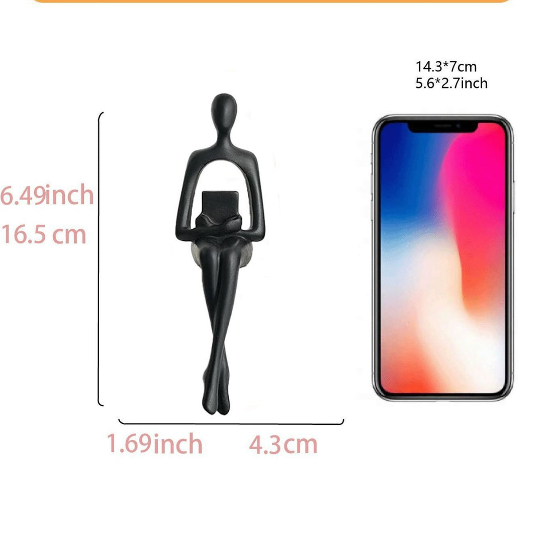 Abstract Human Figure Phone Holder
