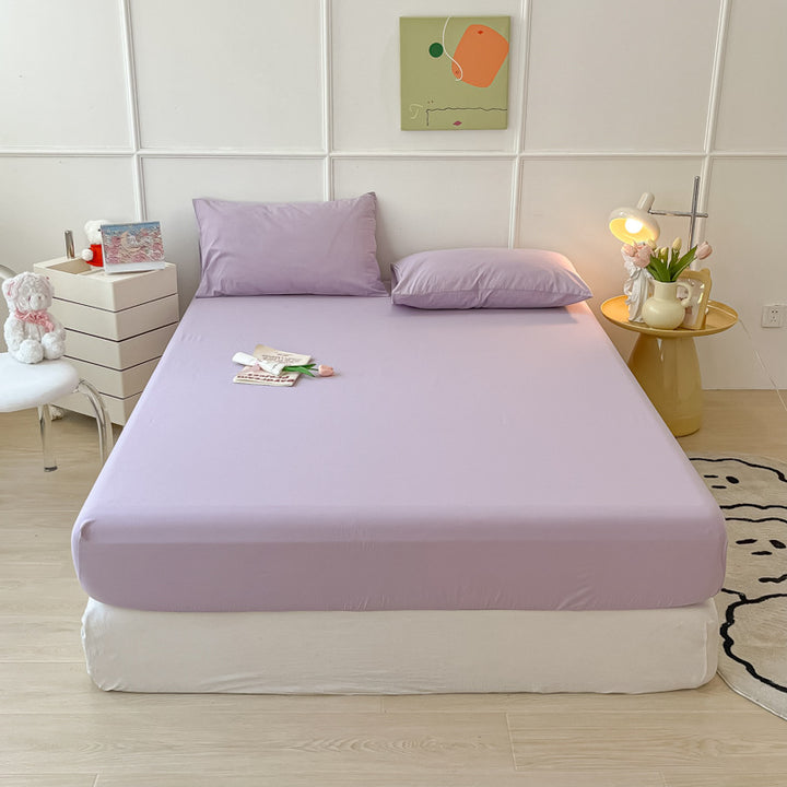 Soft Jersey Knit Fitted Sheet Set