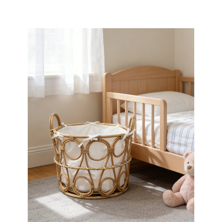 Basket with Round Cutout