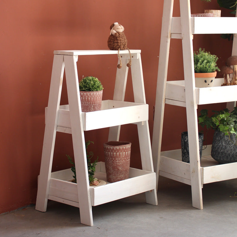 Wooden shelf