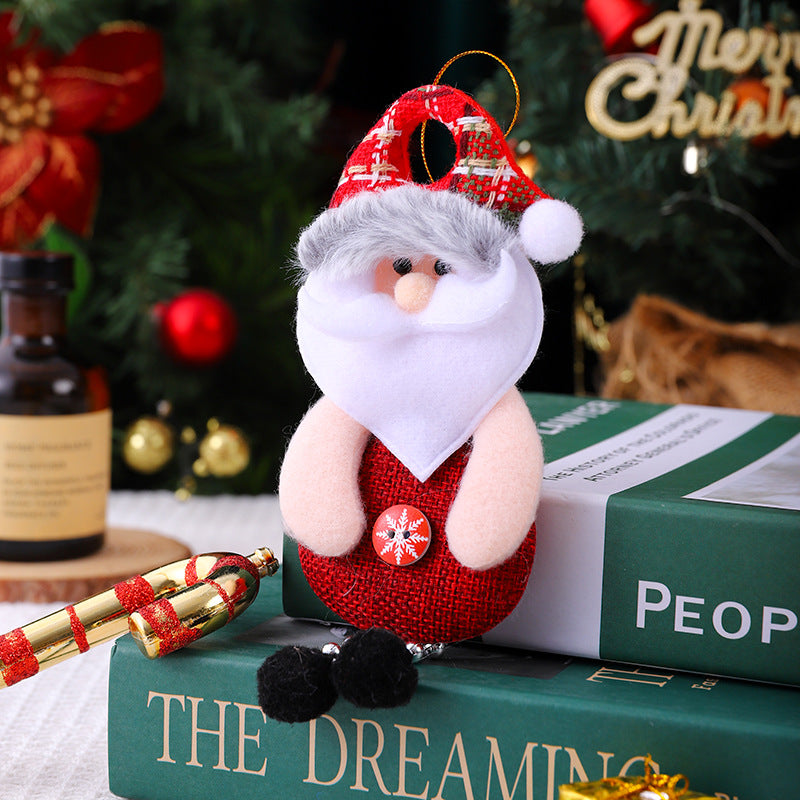 Decorative Christmas reindeer made of felt
