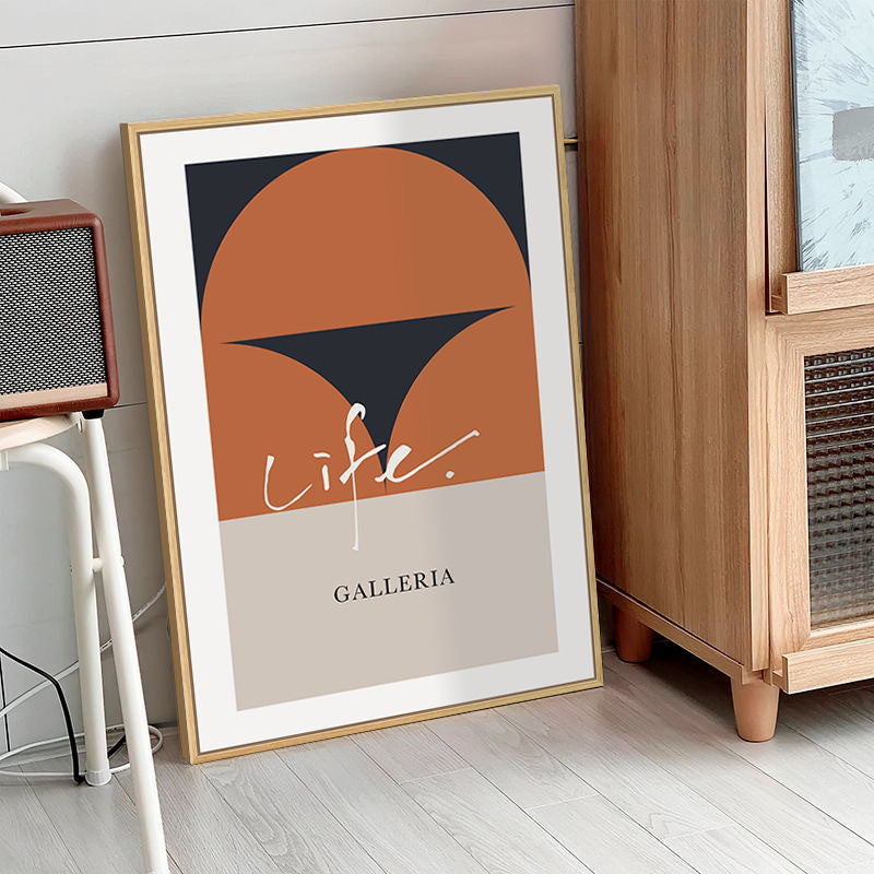Abstract Line Art Framed Print