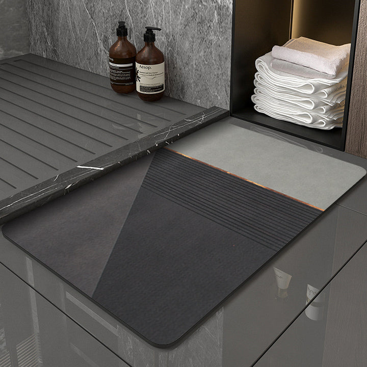 Modern Geometric Bath Mat