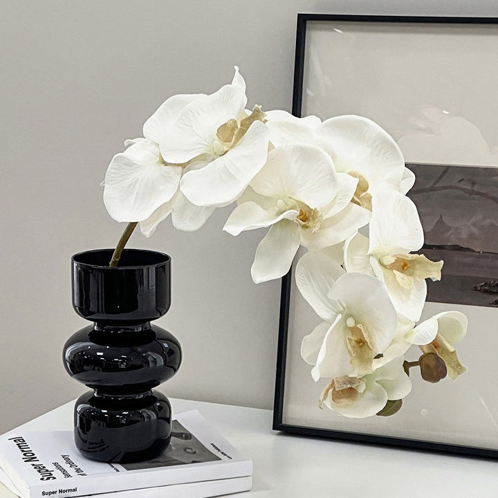 Elegant Artificial Orchid Floral Arrangement